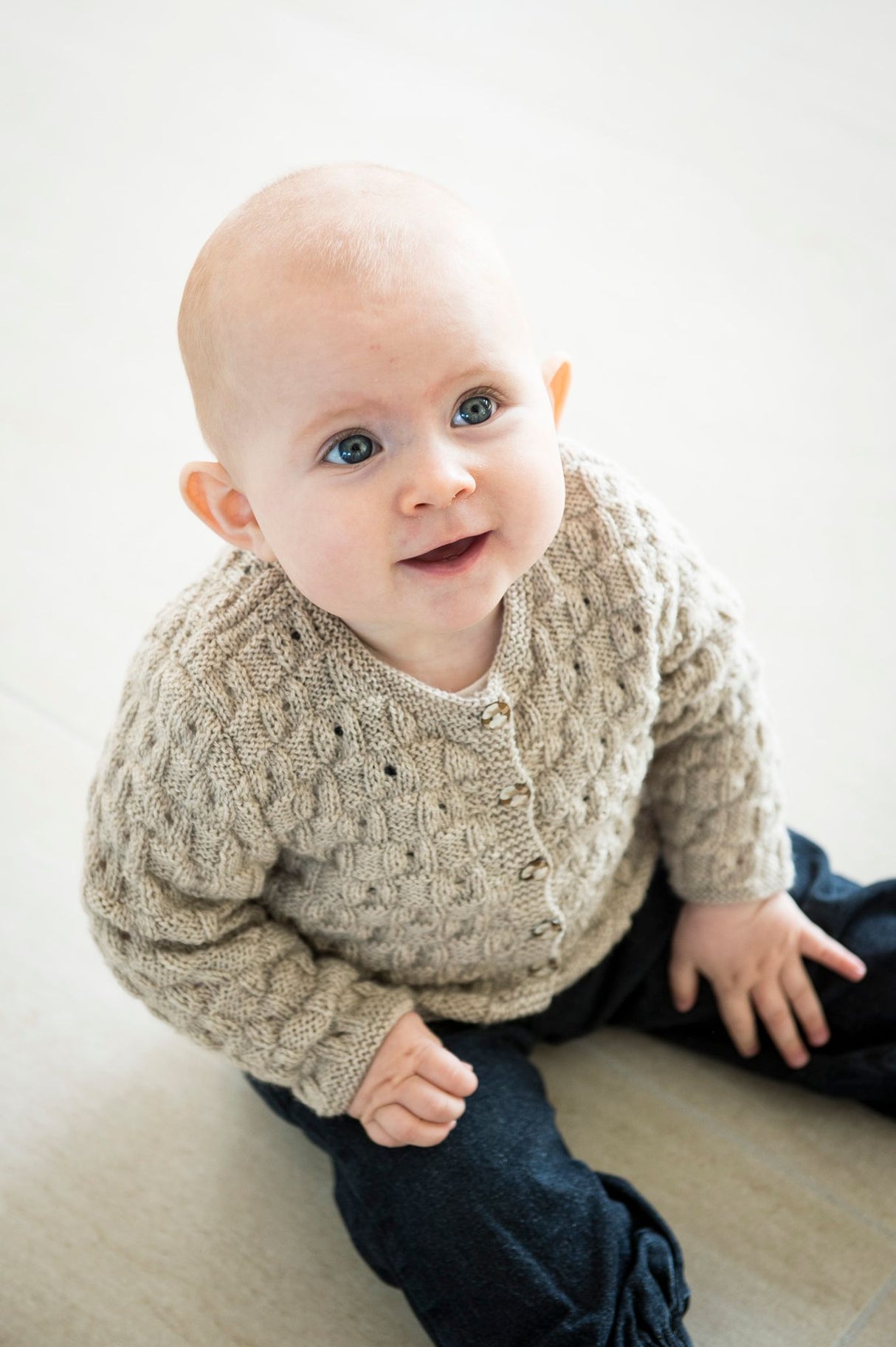 Trøje med firkanter