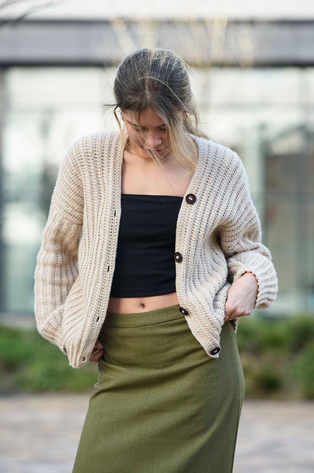 Embla Cardigan (Hæklet) Opskrift