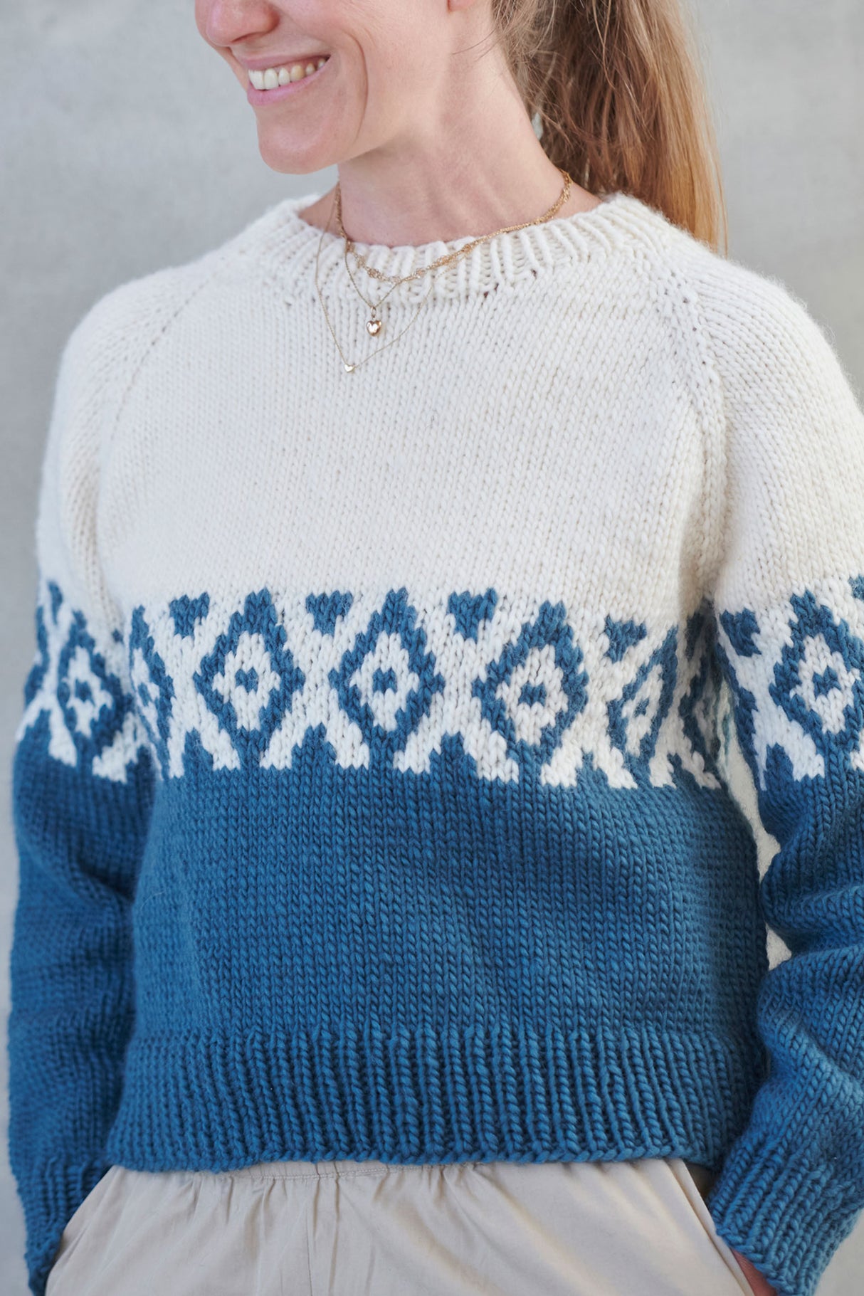 Solvej sweater Opskrift