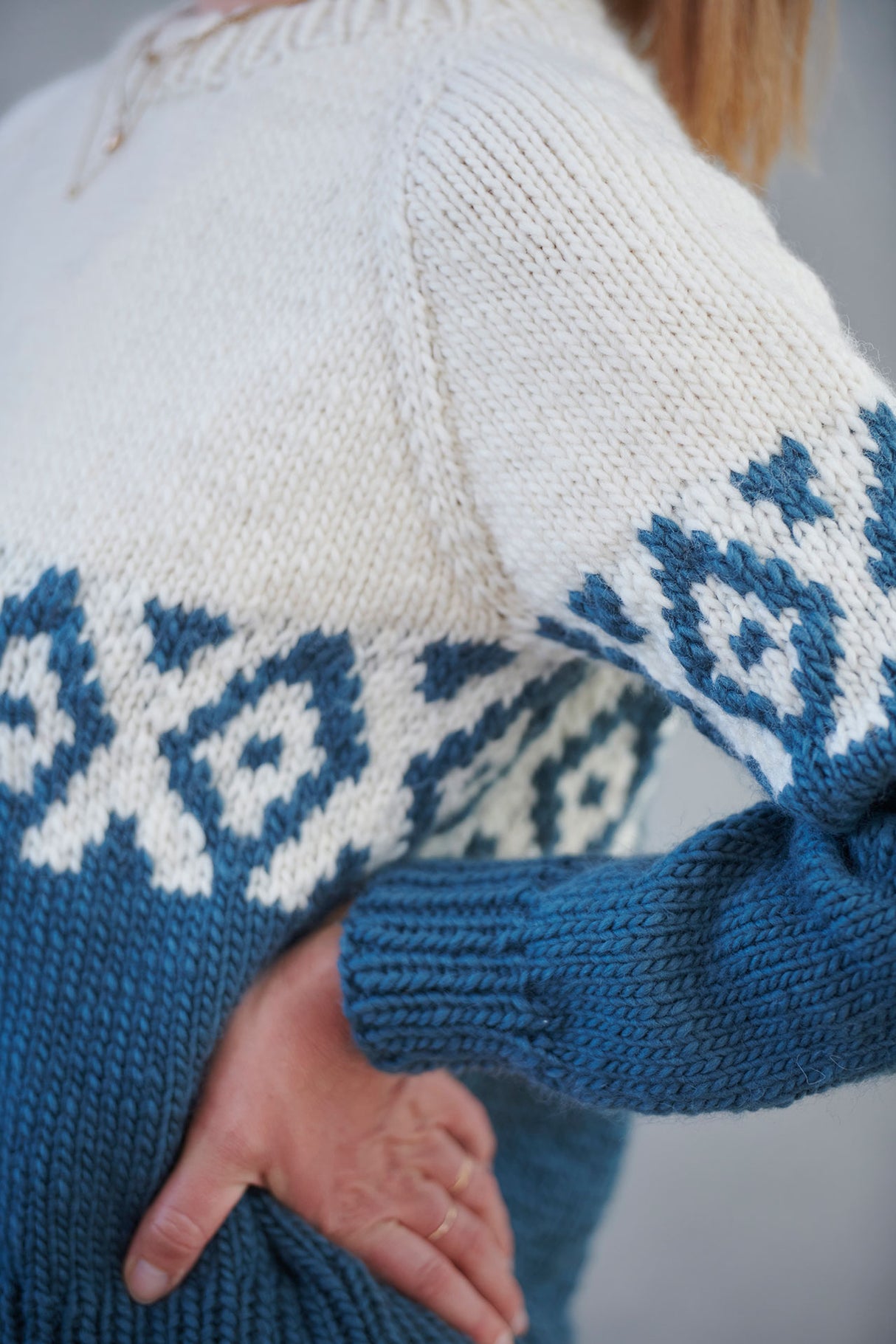 Solvej sweater Opskrift