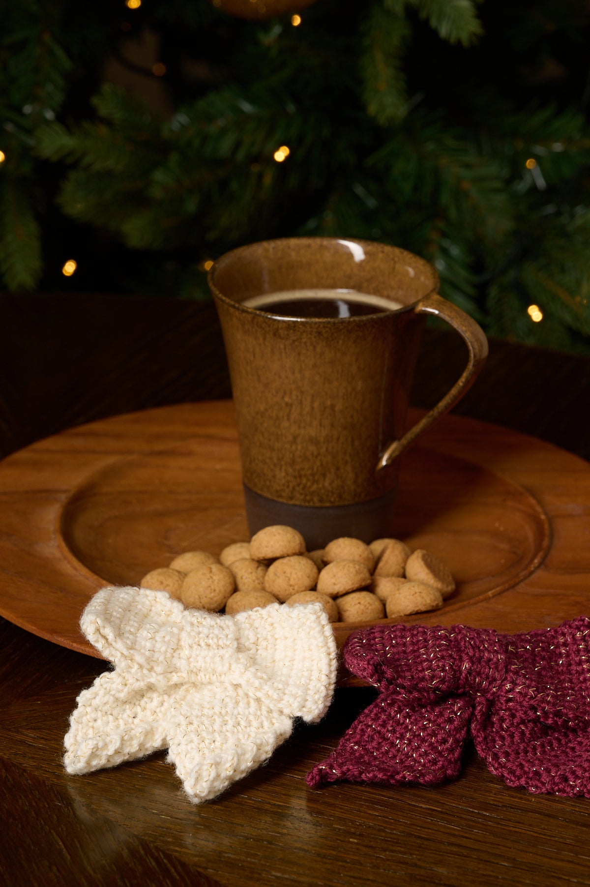 Hæklet sløjfe - Shiny Style