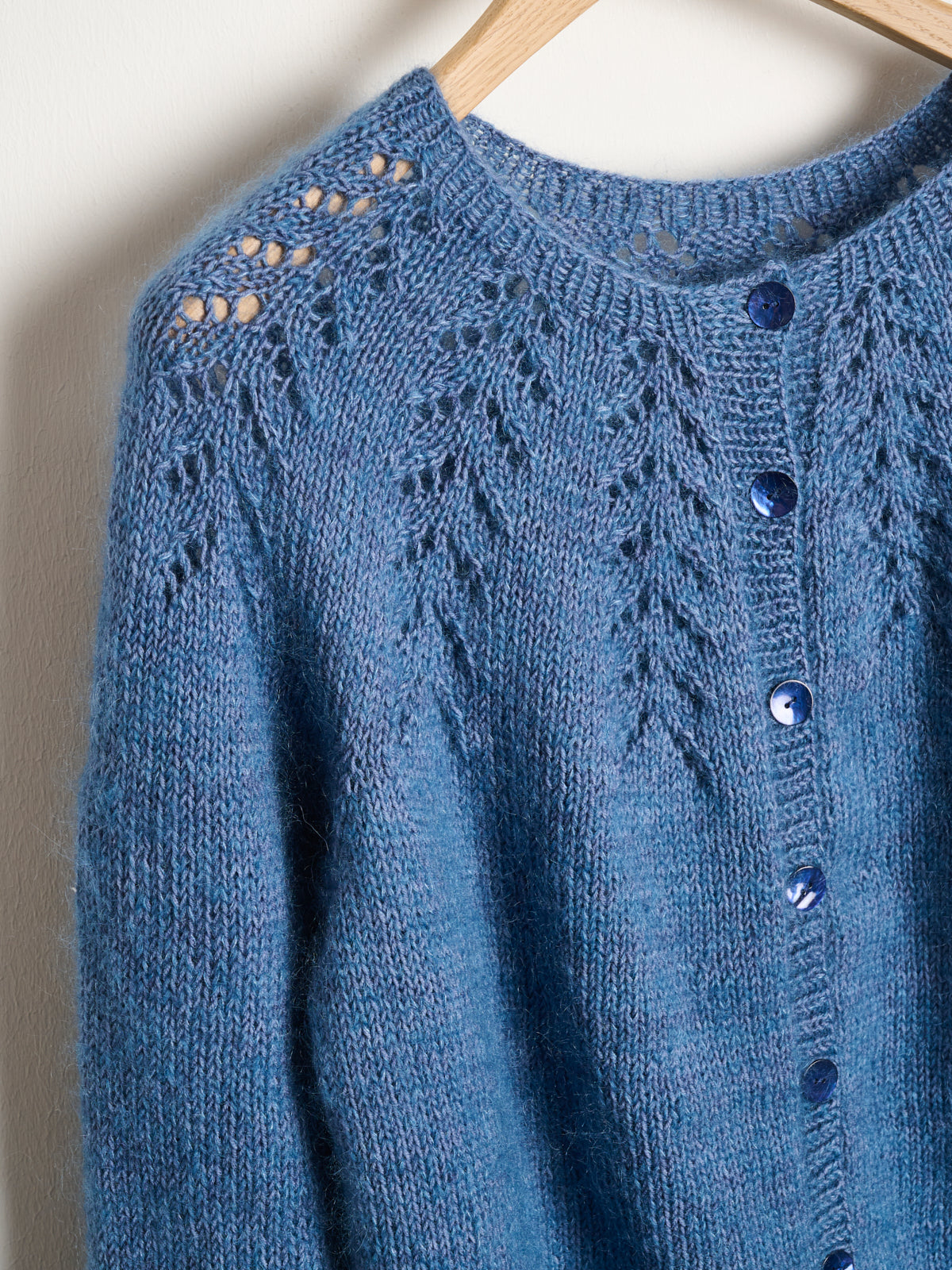 io cardigan Opskrift