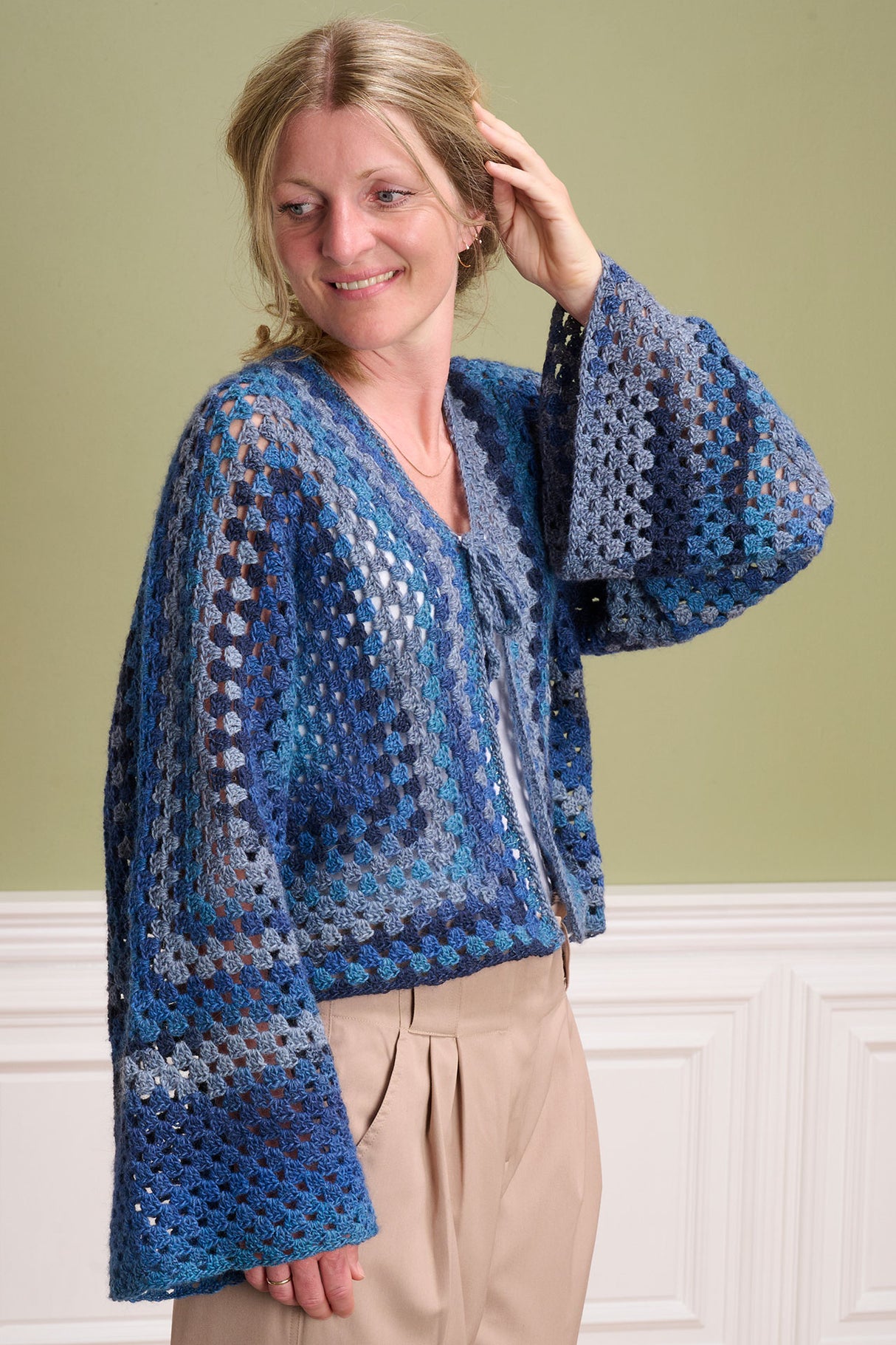 Regina cardigan Opskrift