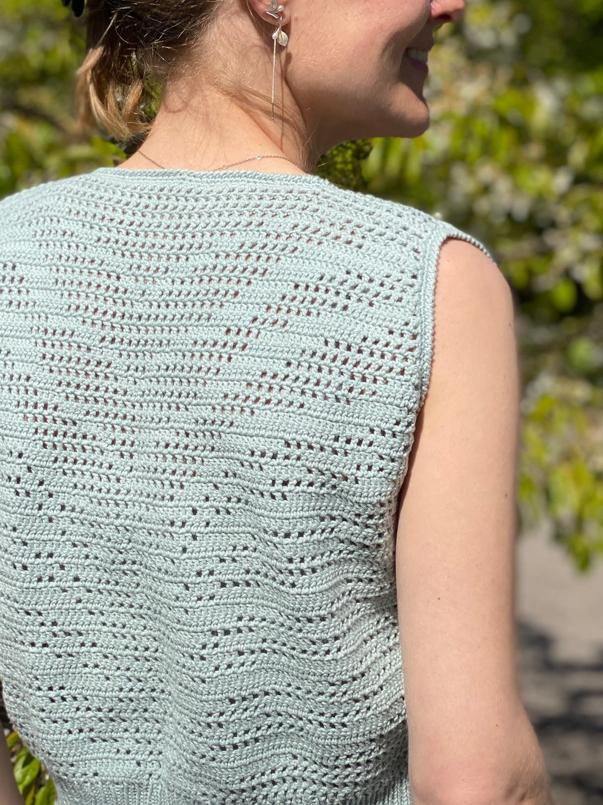 Hæklet sommertop Opskrift