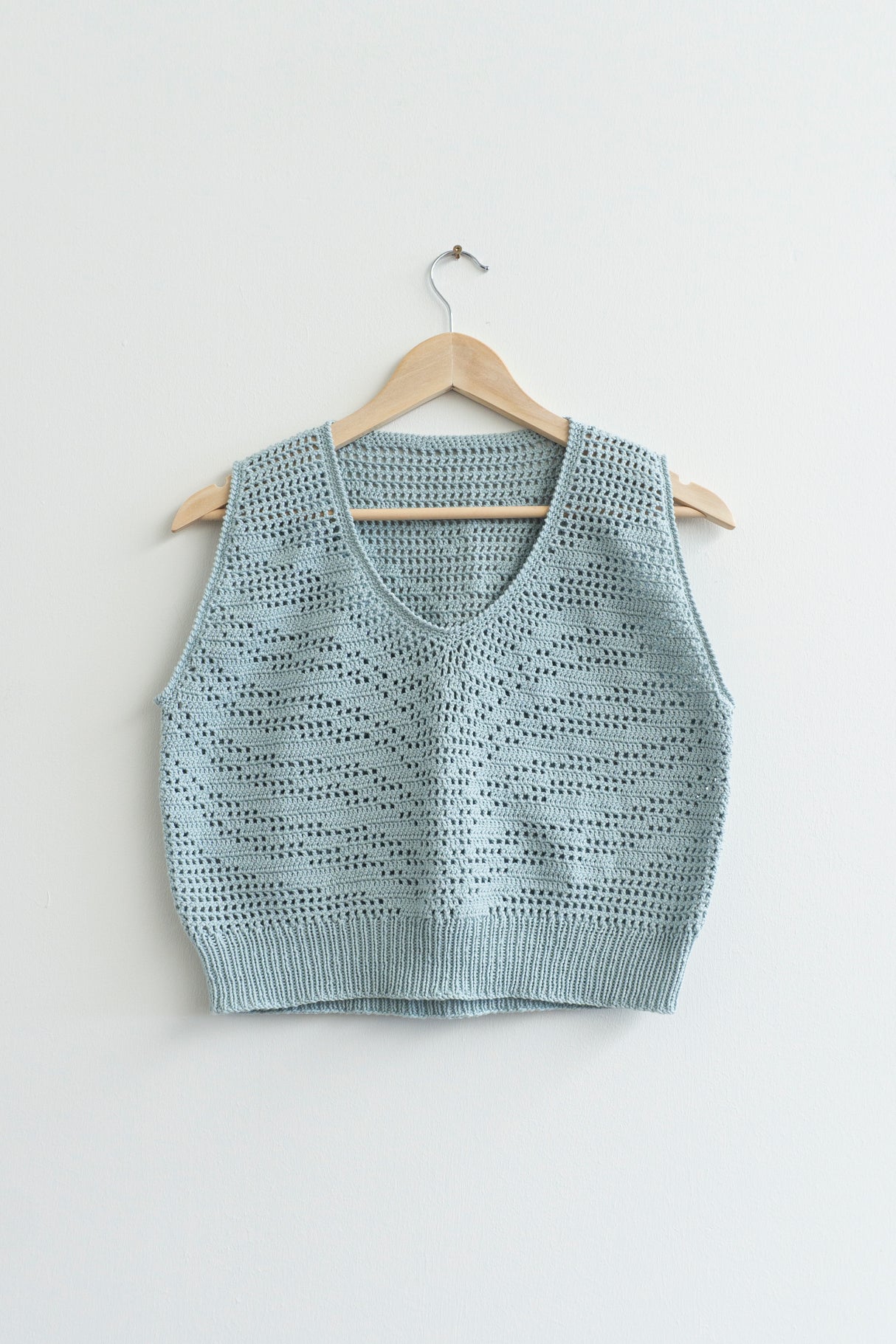 Hæklet sommertop Opskrift