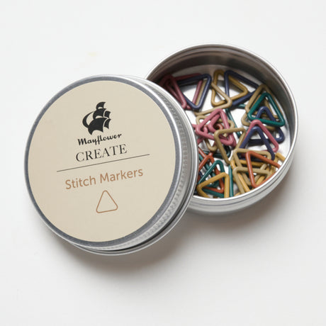 Mayflower Create Maskemarkører mix Metal Trekantet 42 stk. - Mix 2