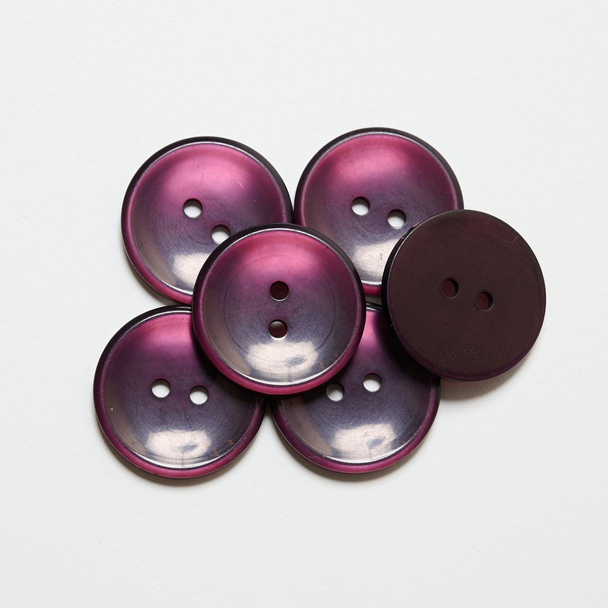 Mayflower Create Knapper - 2-Huls Transpla 14-23mm - Transparent Blomme