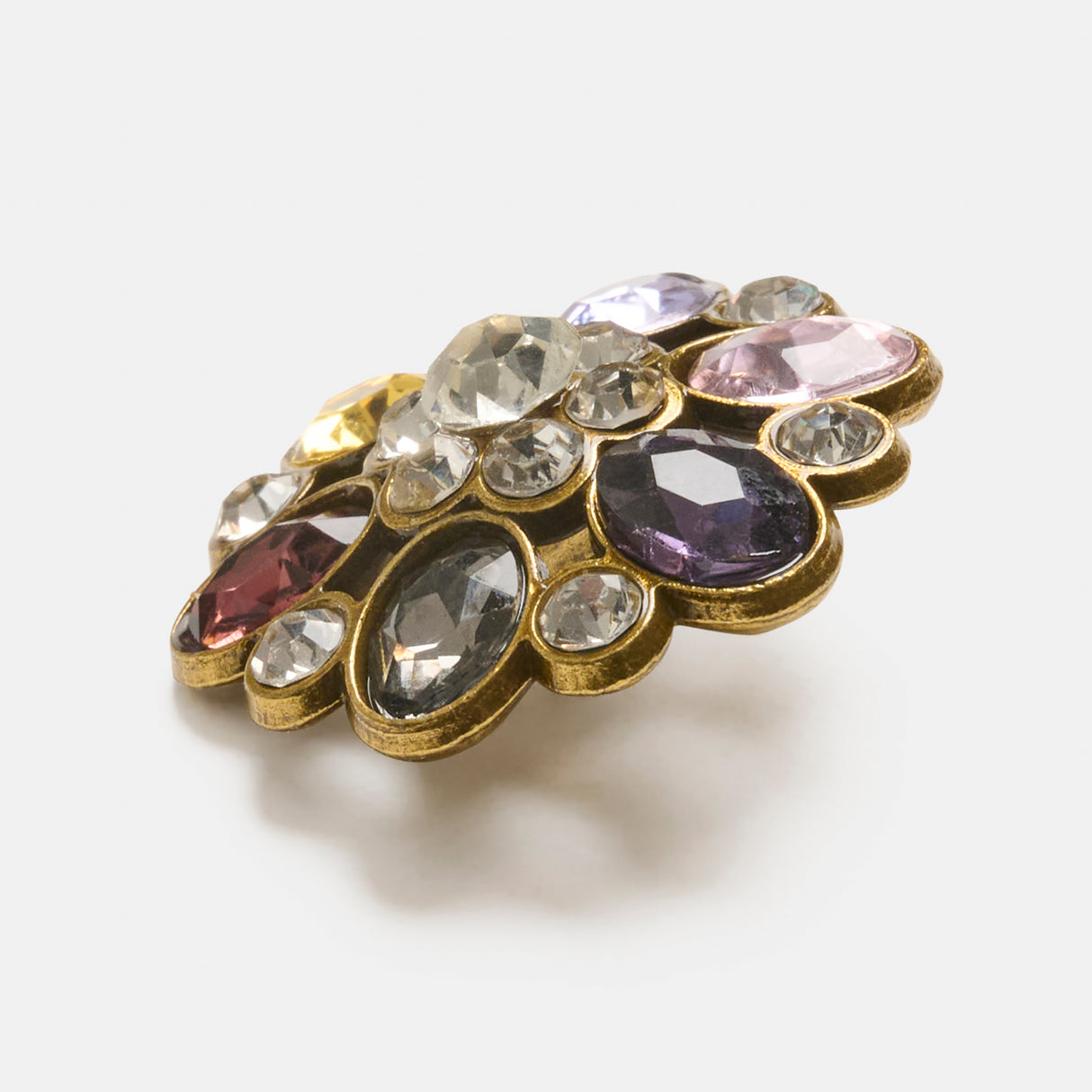 Mayflower Create Knapper - Rhinsten - Multi - 28 mm (1 stk.)