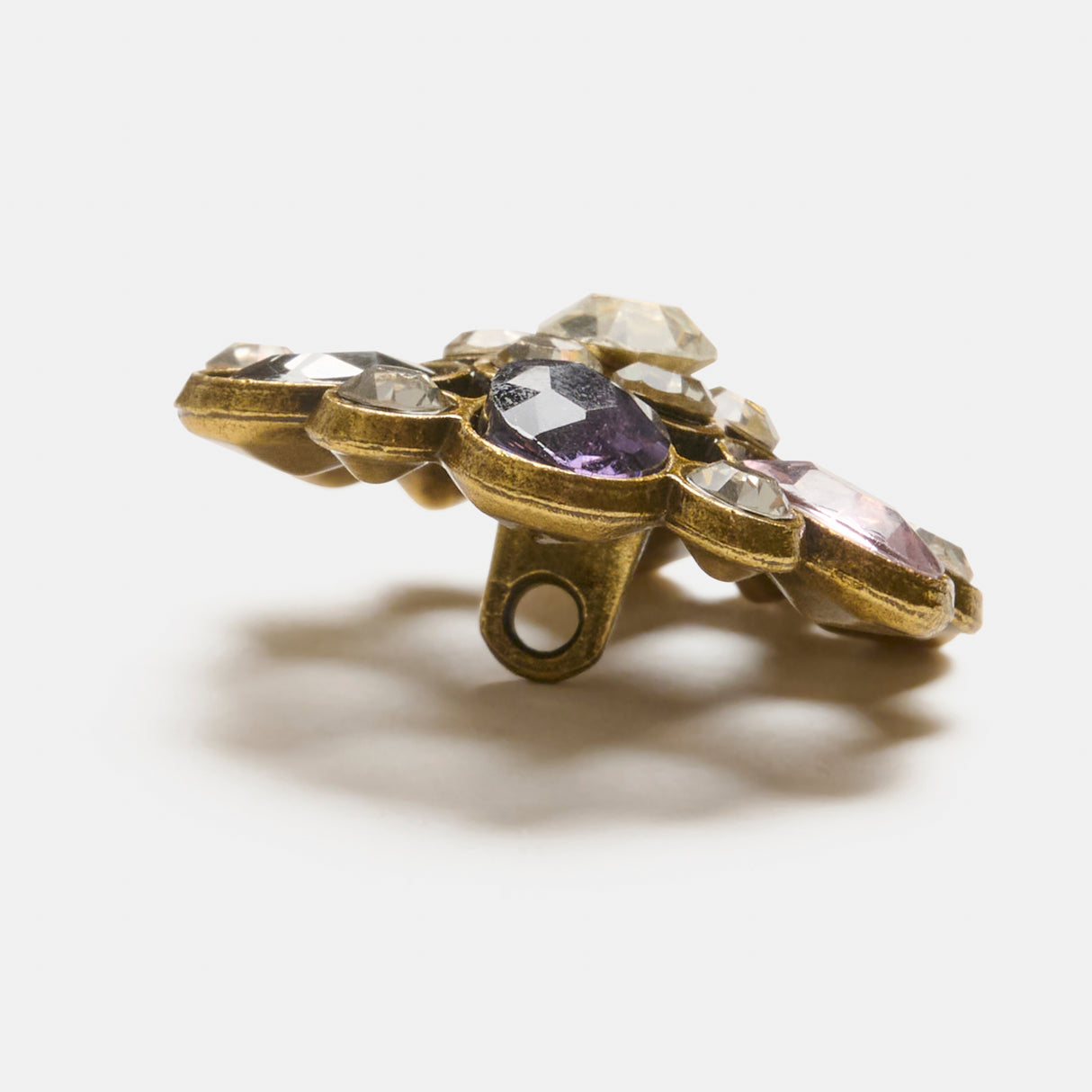 Mayflower Create Knapper - Rhinsten - Multi - 28 mm (1 stk.)