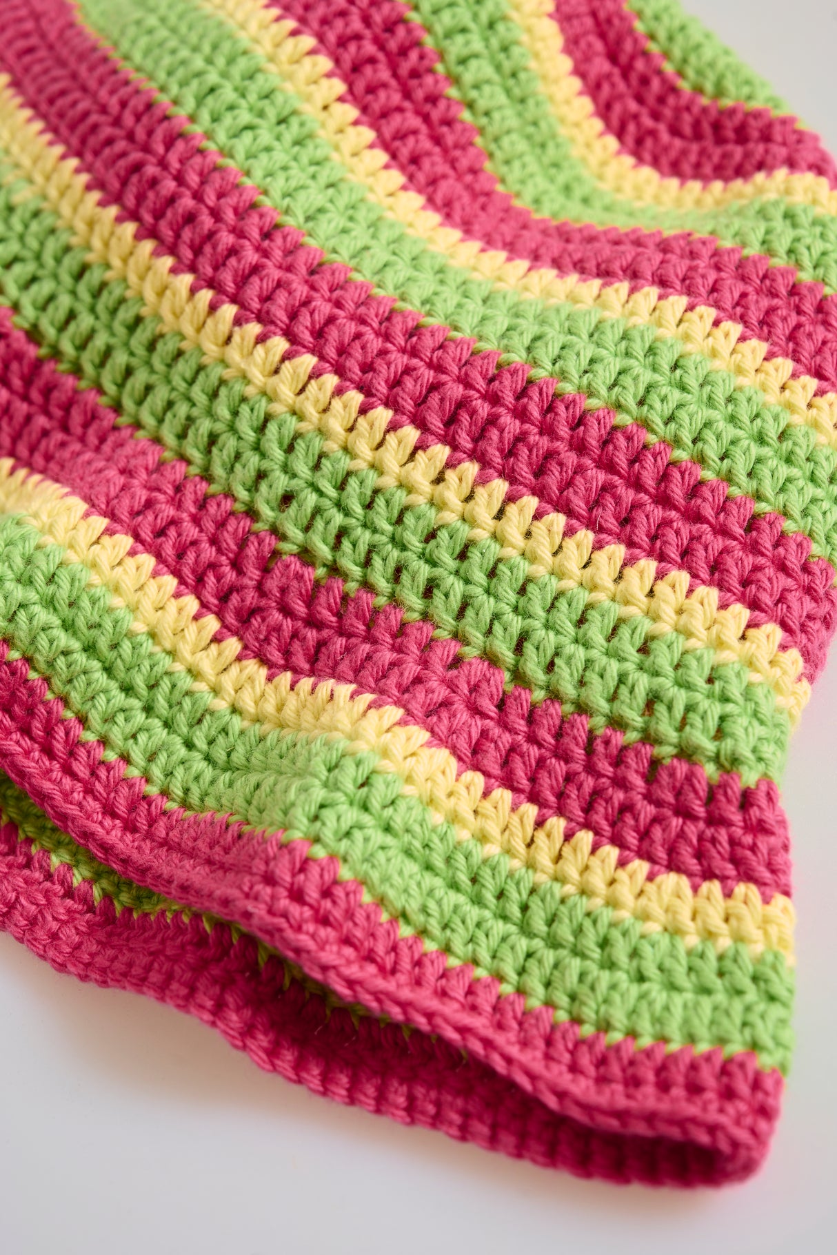 Hæklet bøllehat til børn