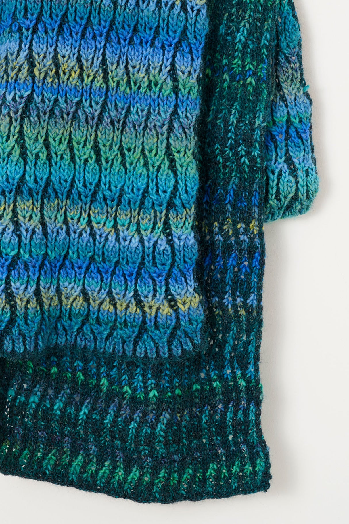 Maxima sjal i patentstrik