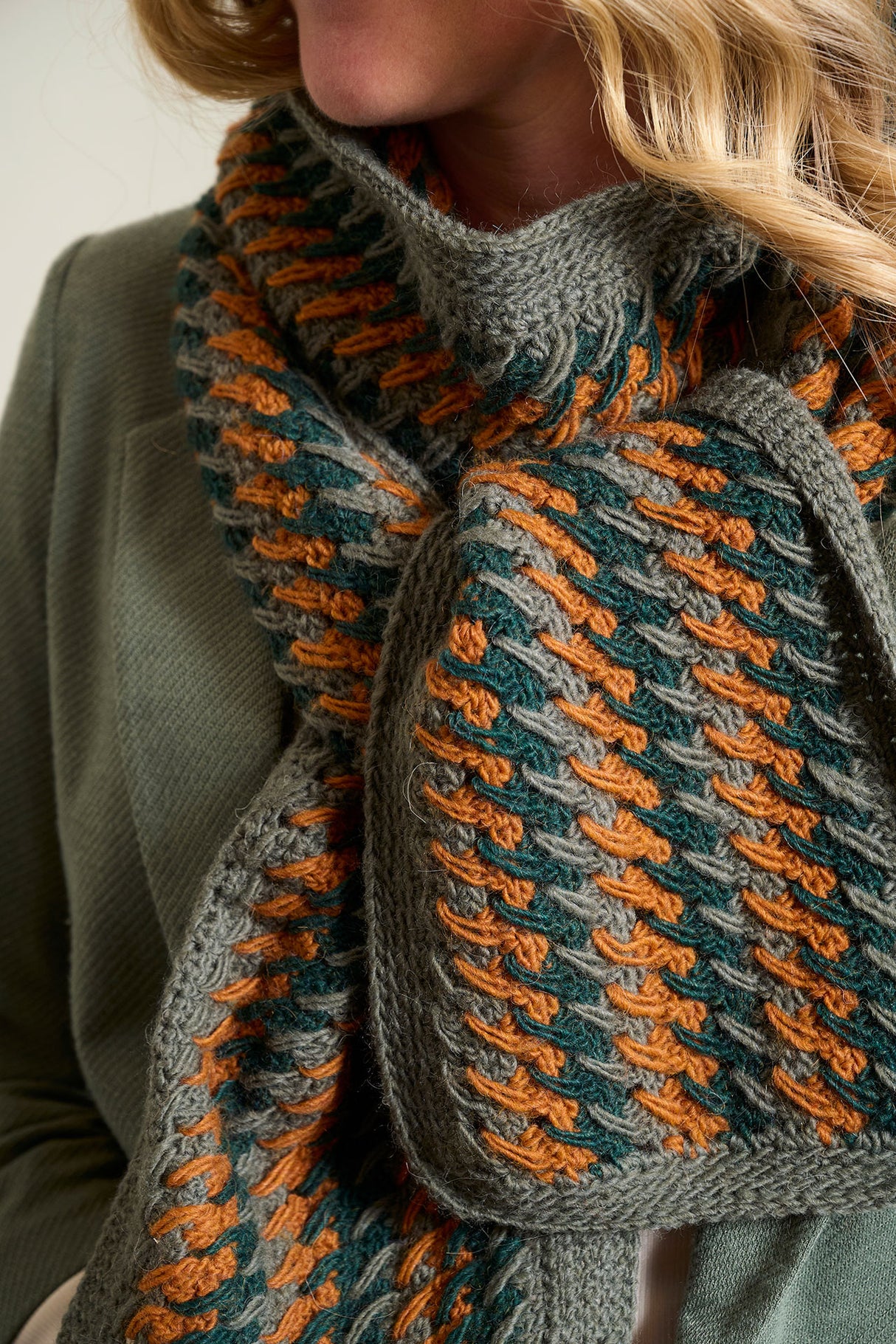 Judith tørklæde Opskrift