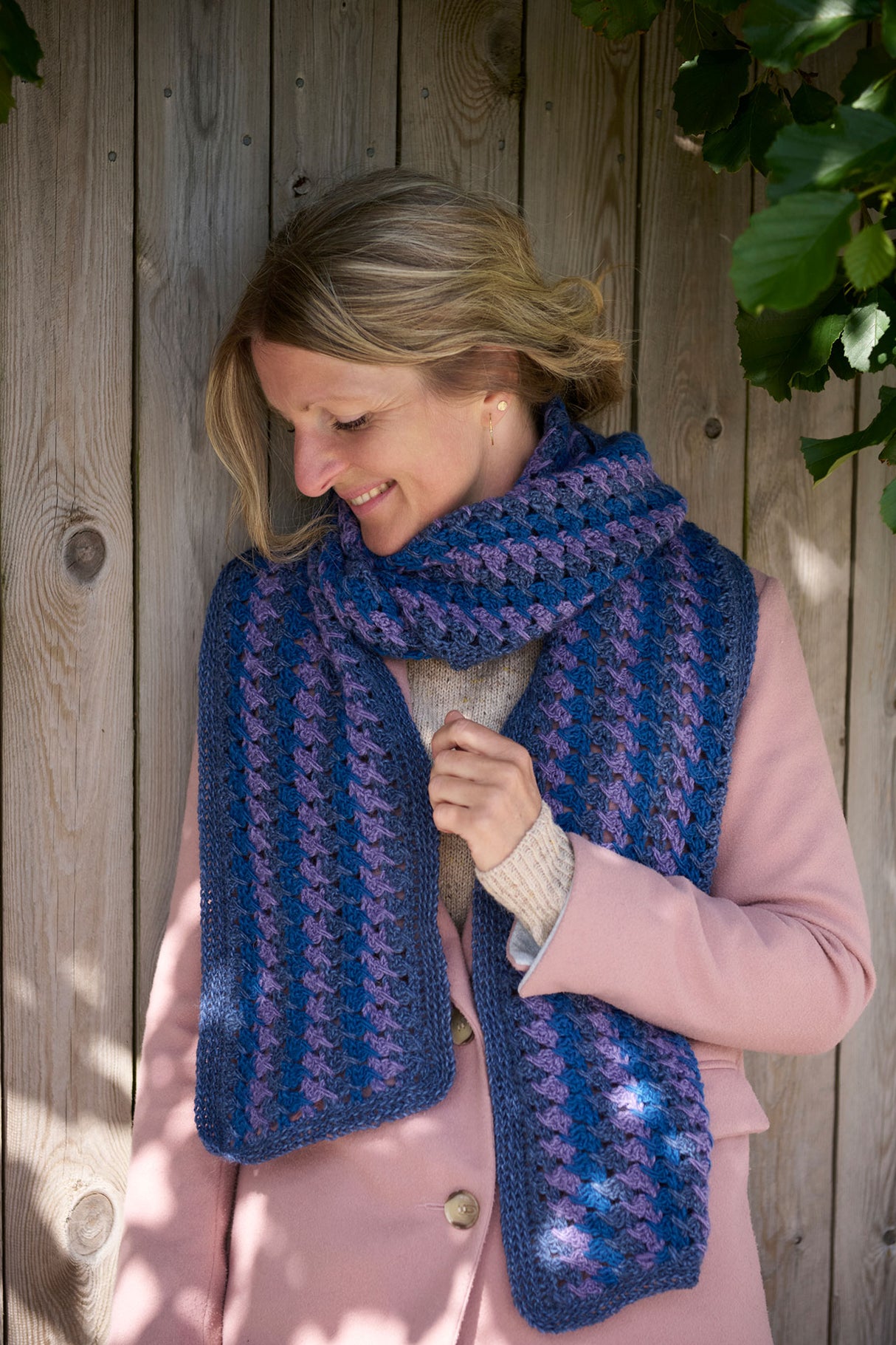 Judith tørklæde Opskrift