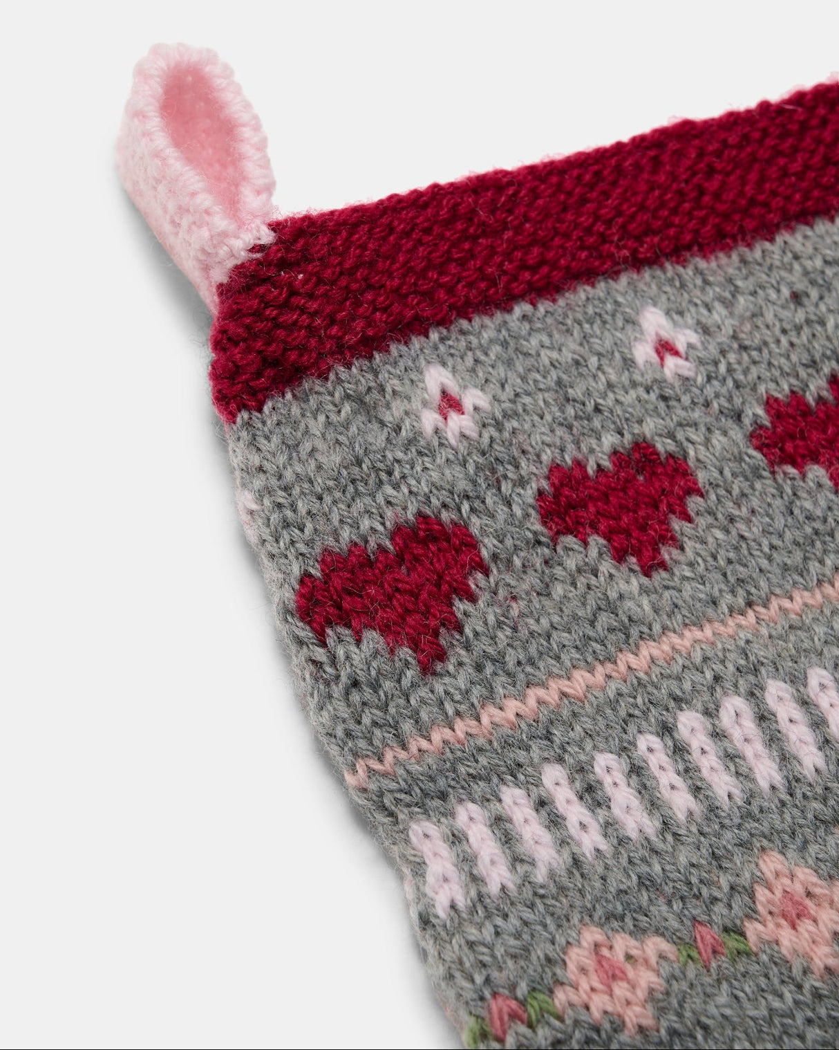 LF02 - Strikket julesok med julegæs