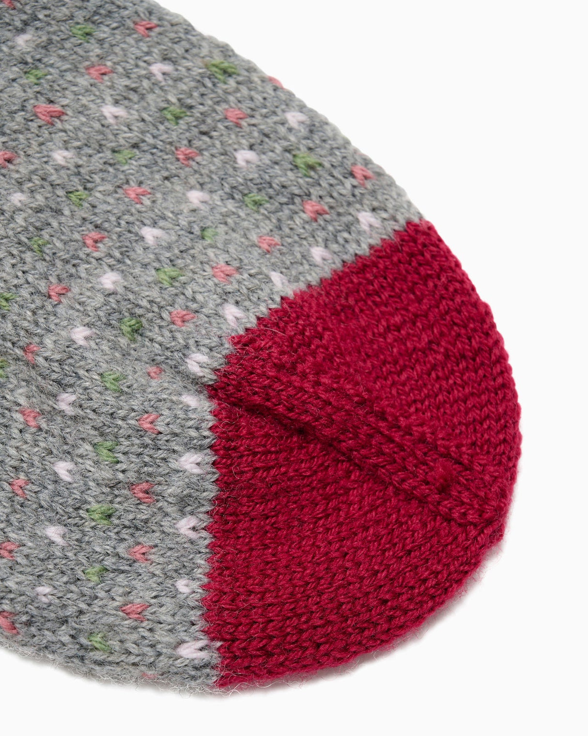 LF02 - Strikket julesok med julegæs