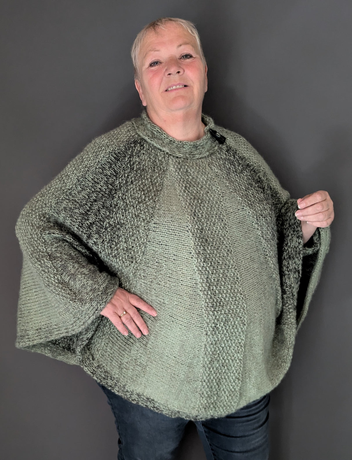 DN8 Apache poncho Opskrift