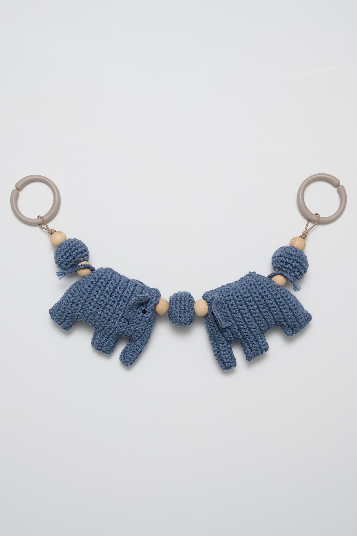 Barnevognskæde med elefanter