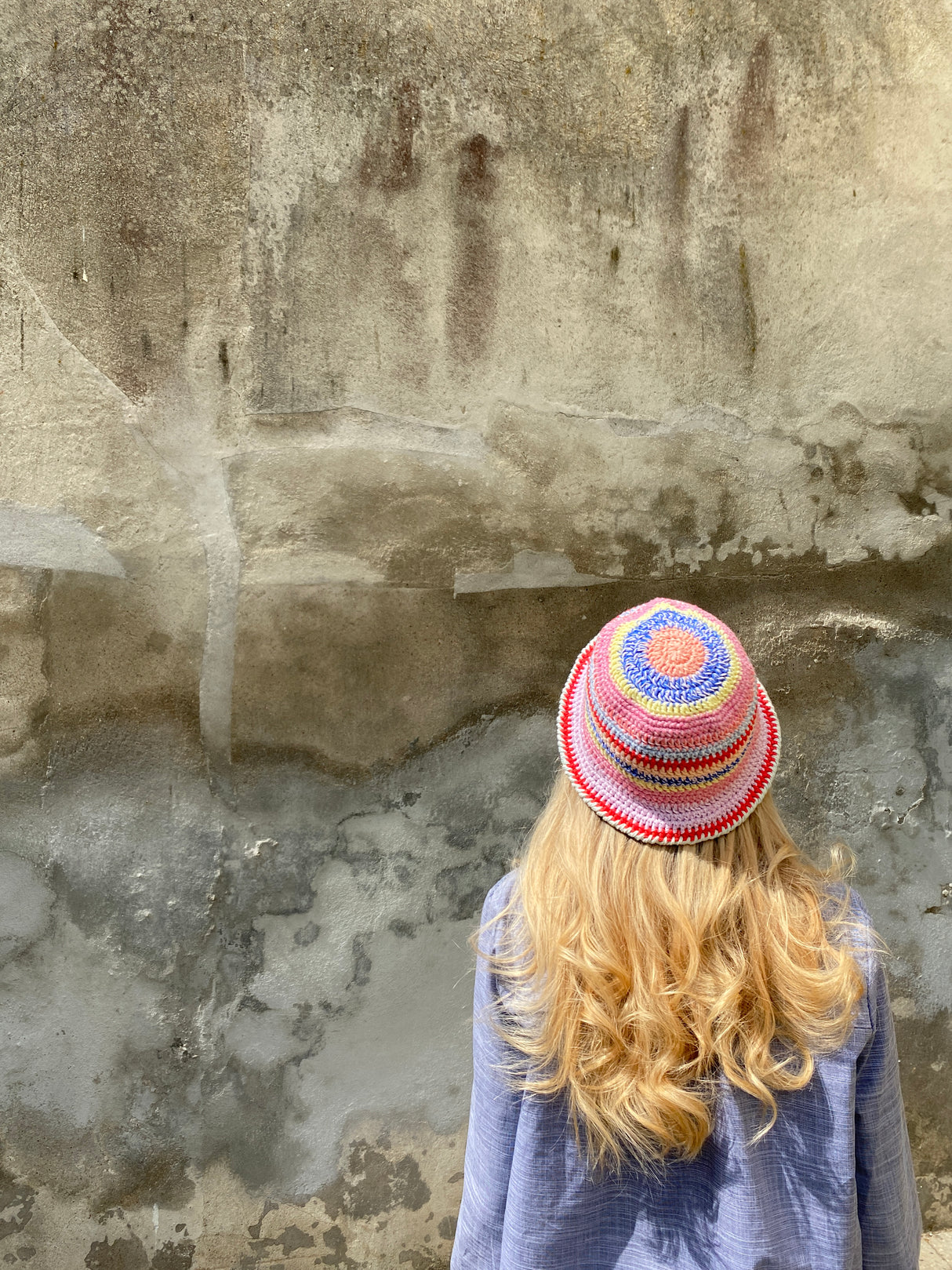 Bøllehat af restegarn