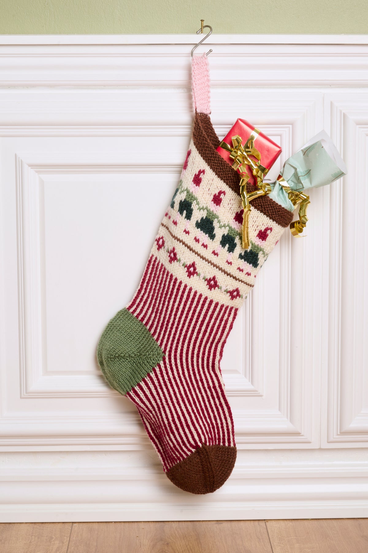 LF30 - Kæmpe julesok med nisseranke Opskrift