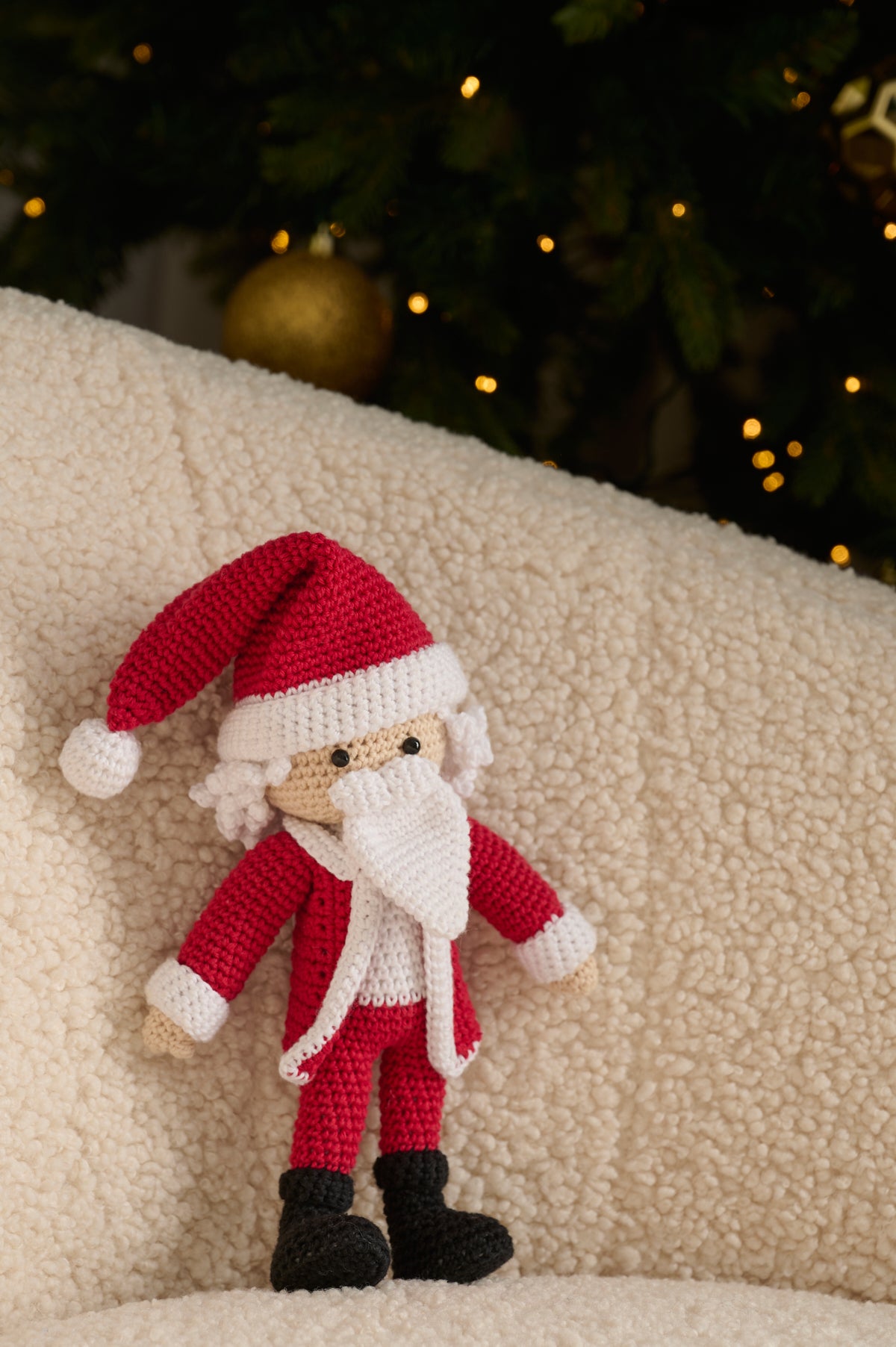Hæklet julemand