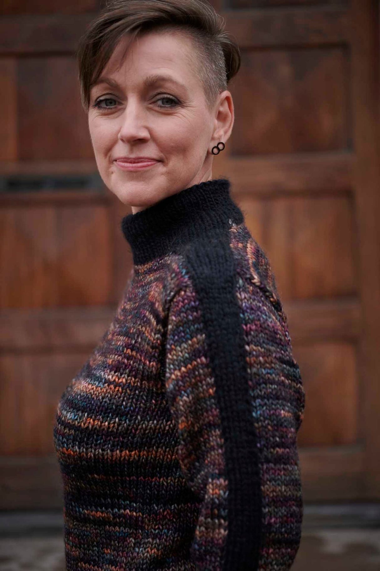 FR2 - Montreal sweater med ærmestribe Opskrift