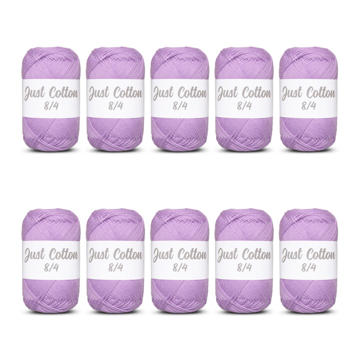 Just Cotton 8/4 10-pak