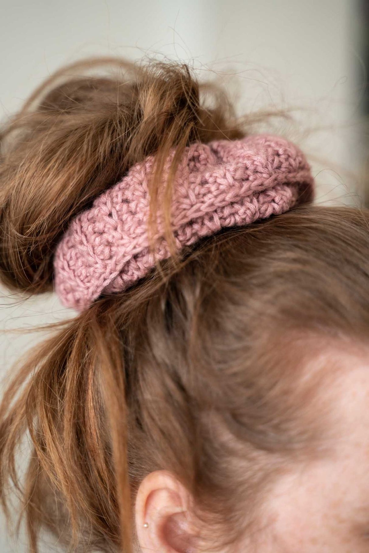 Hæklede scrunchies