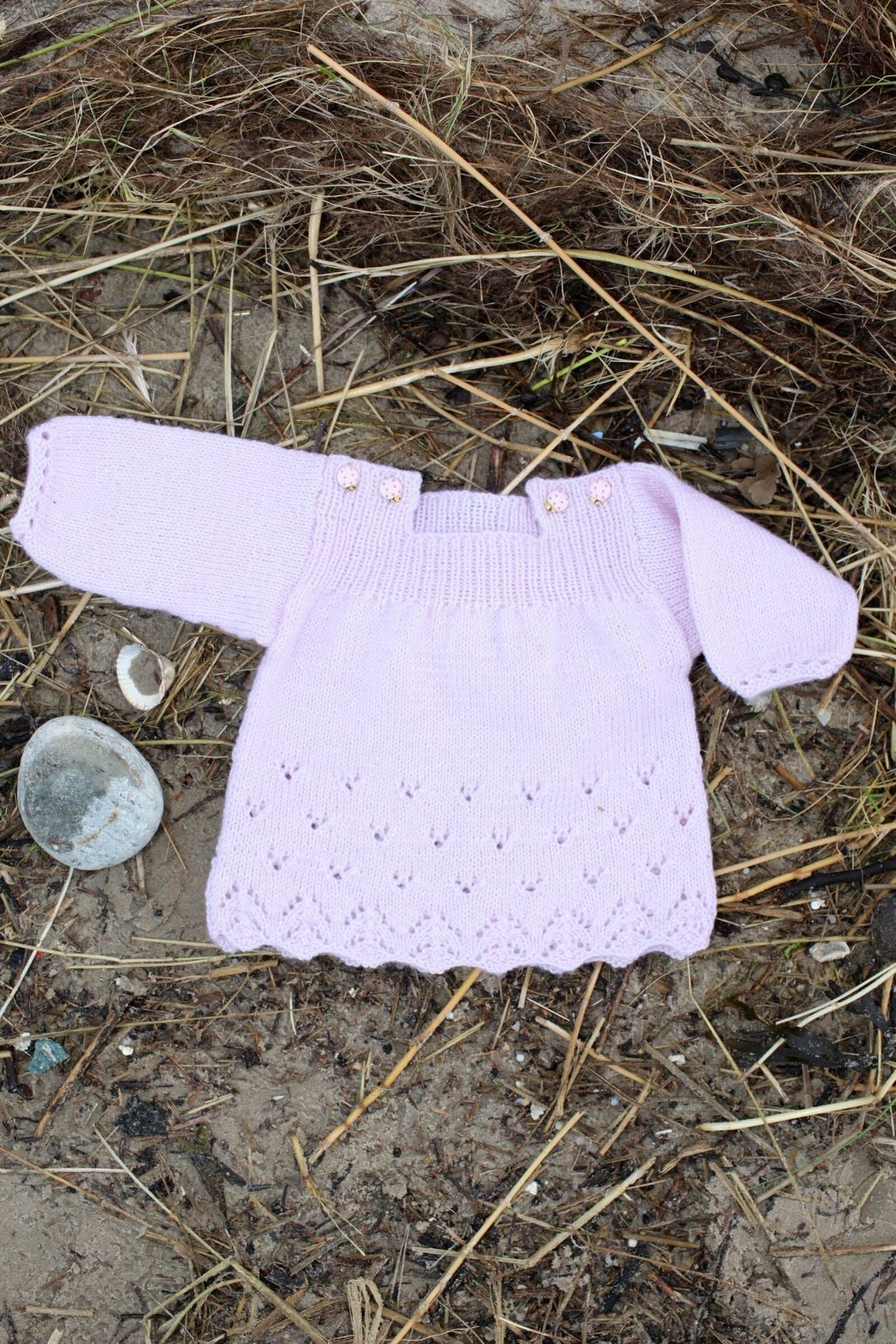 Tunika med hulmønster