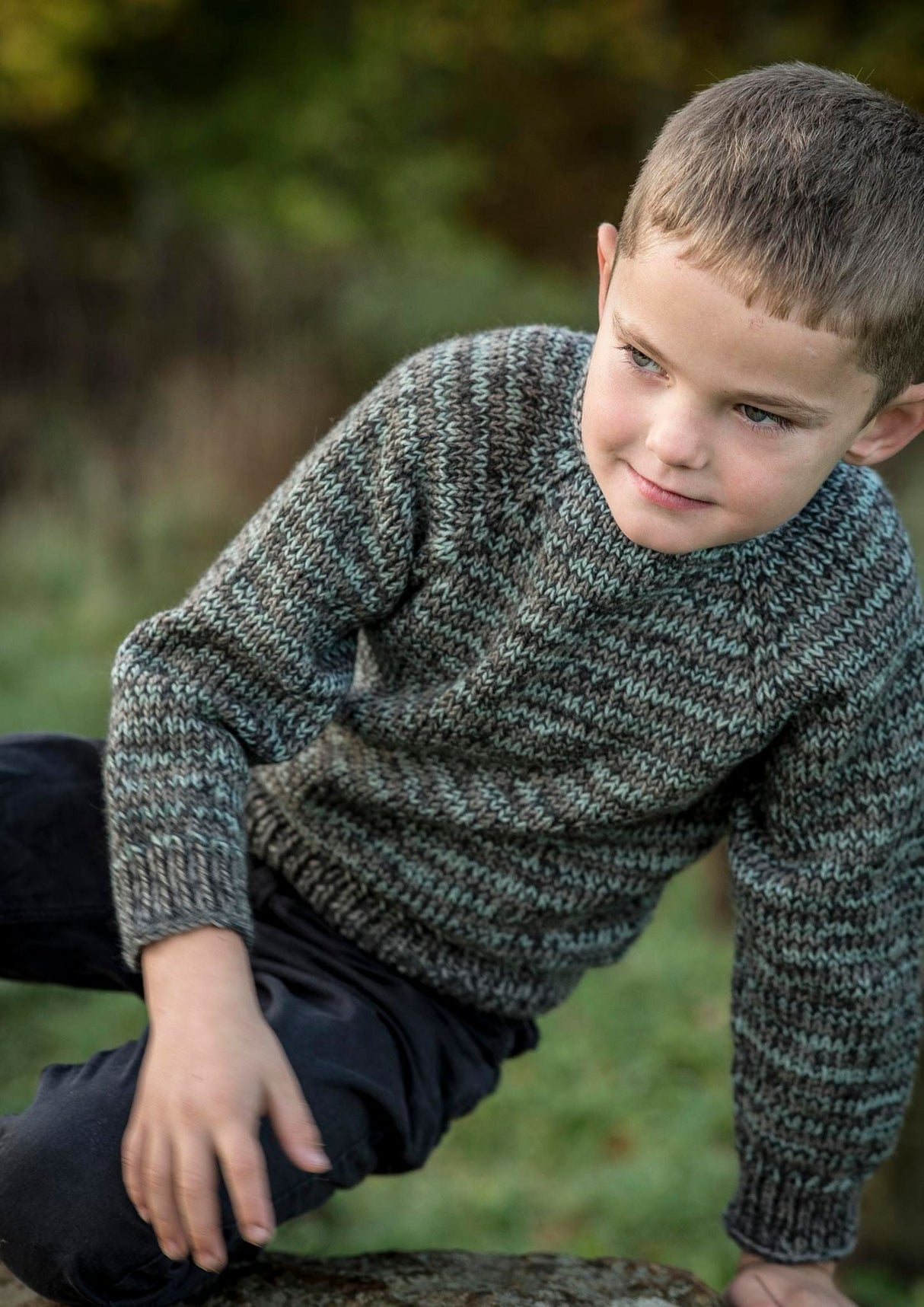 Raglansweater junior - Easy Care Style opskrift