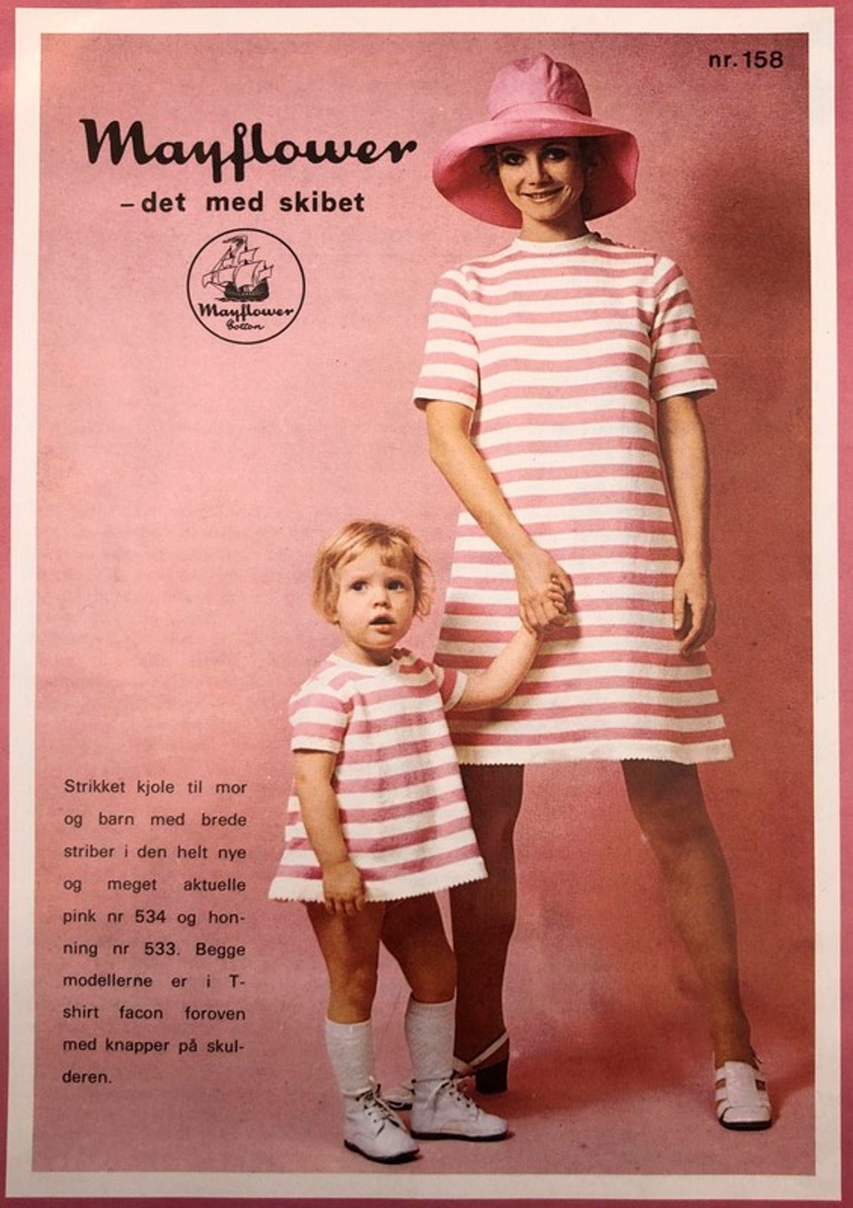 Retrokjole til både barn og voksen