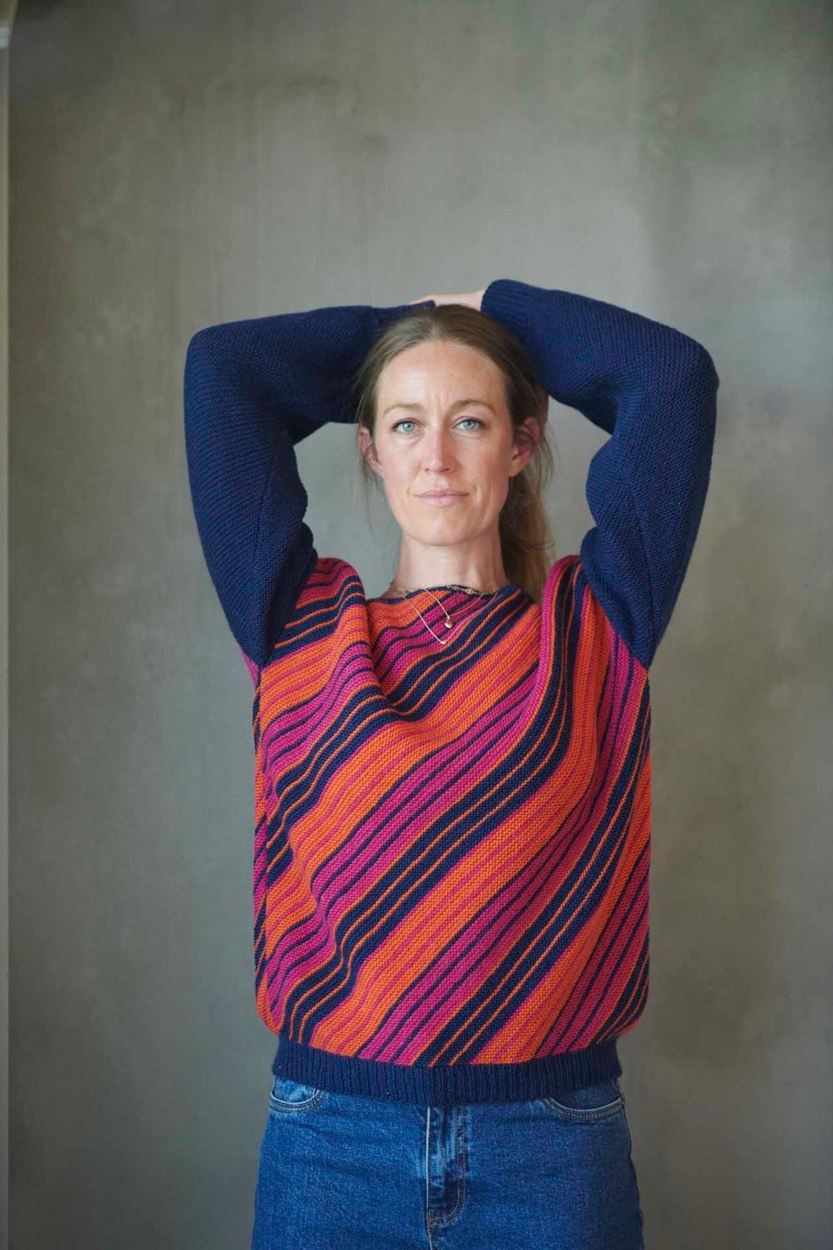 På tværs sweater