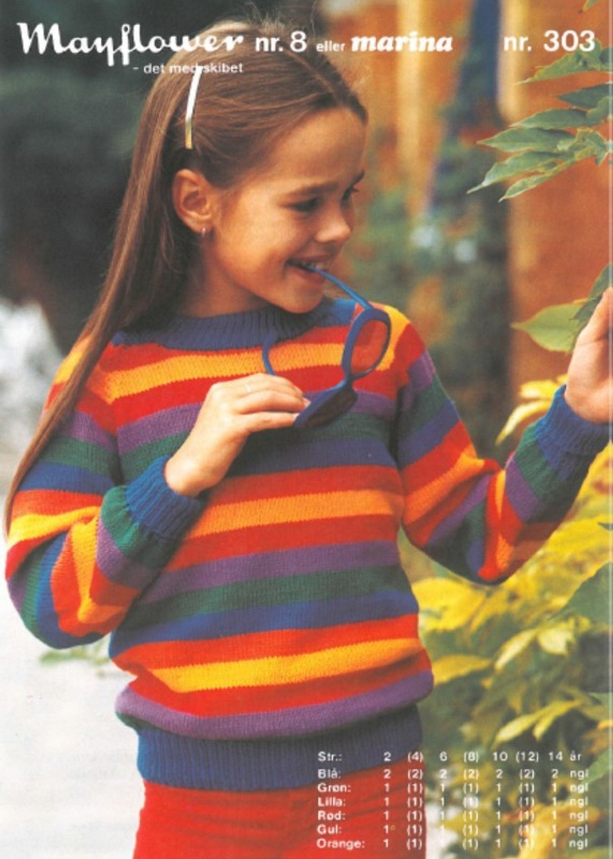 Jumper med raglan