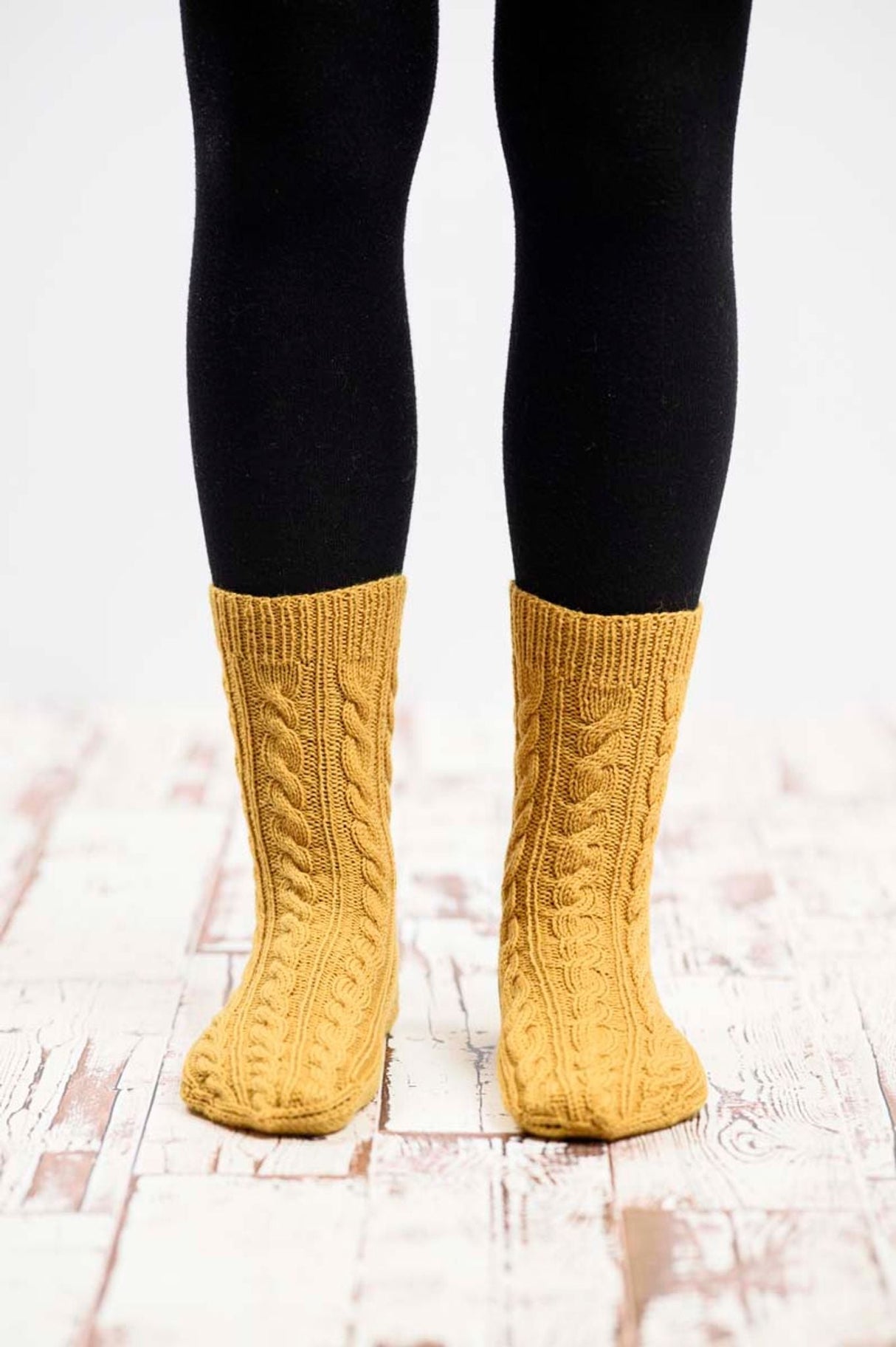 Strømper med snoninger