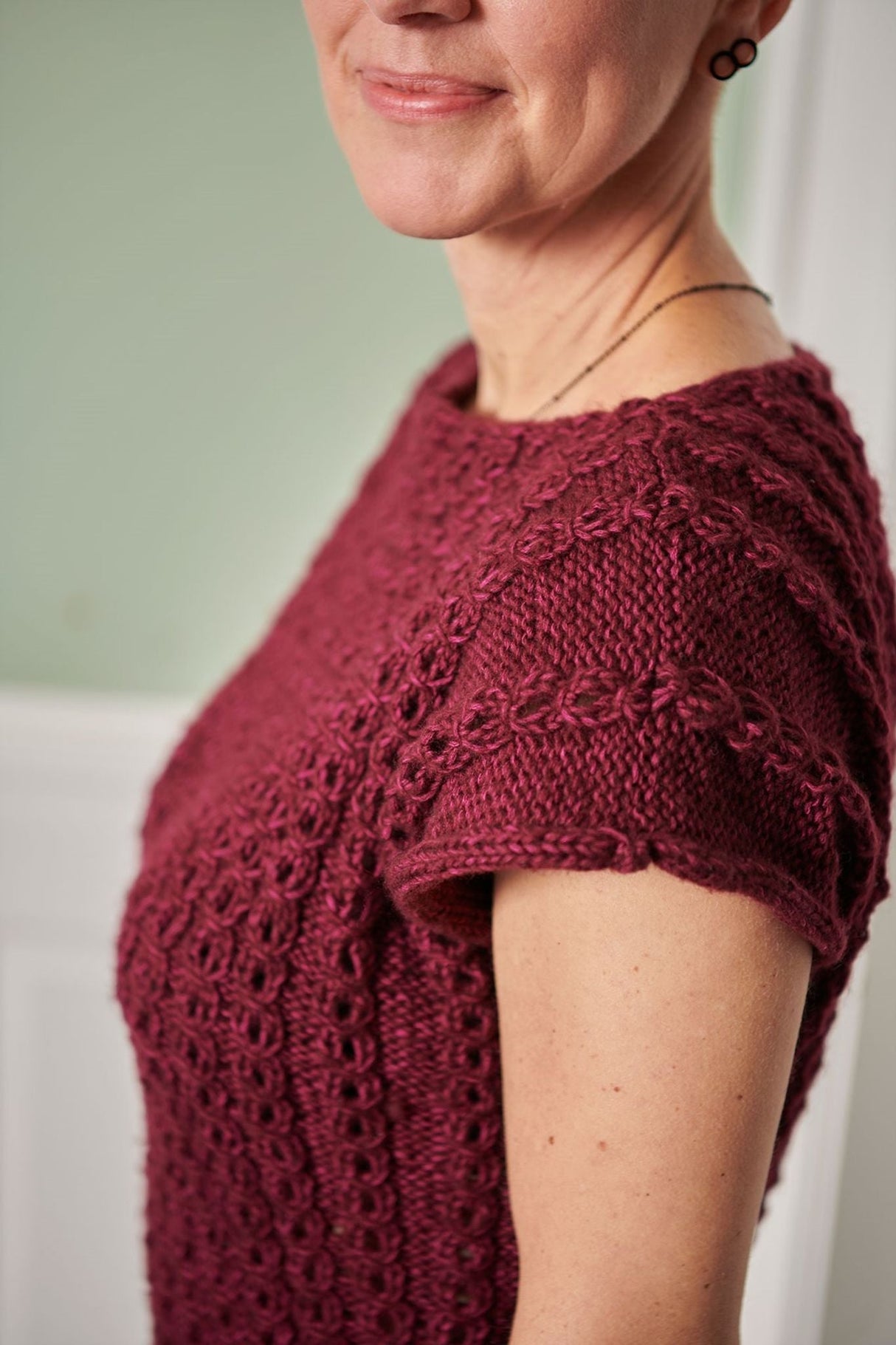 FR15 - Top med smalle snoninger Opskrift