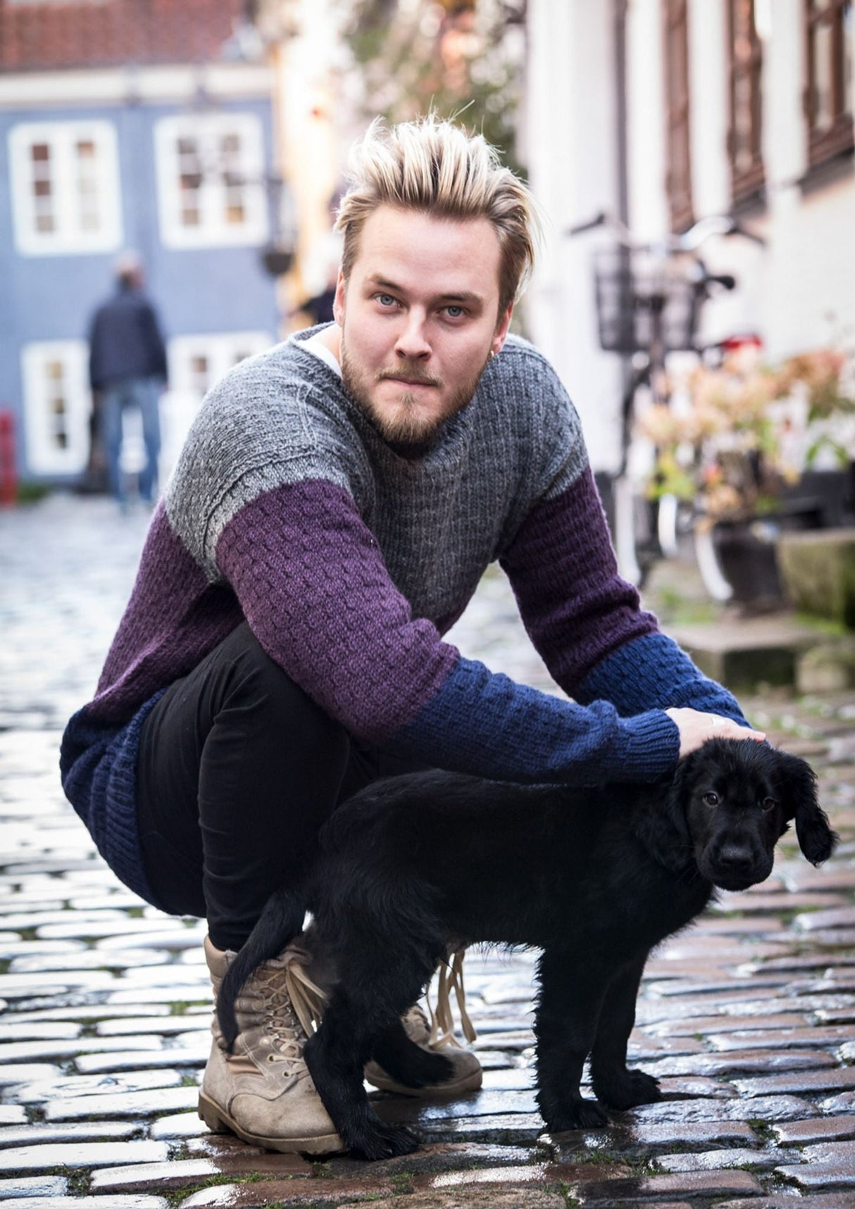 Herresweater i tre farver