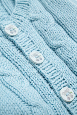 Frede cardigan Opskrift