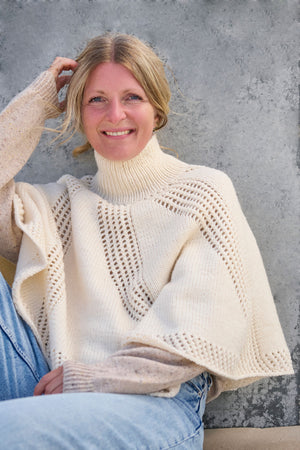 Mælkevejen poncho Opskrift