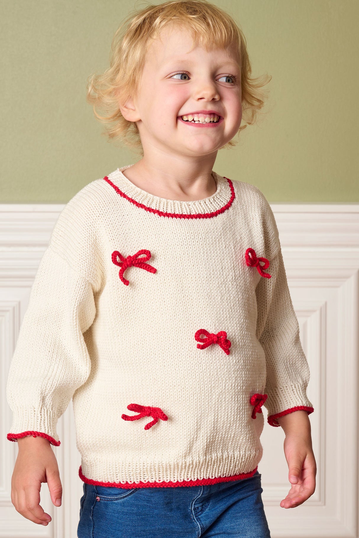 Sløjfebluse junior