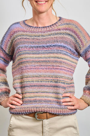 Dana sweater - Maxima Style Opskrift