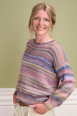 Dana sweater - Maxima Style Opskrift