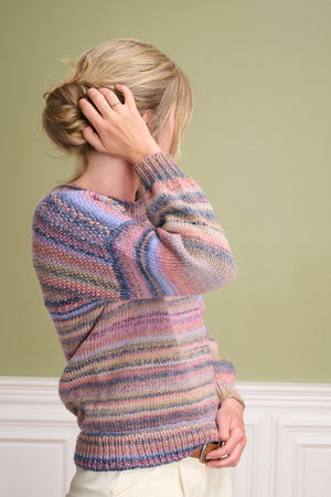 Dana sweater - Maxima Style Opskrift