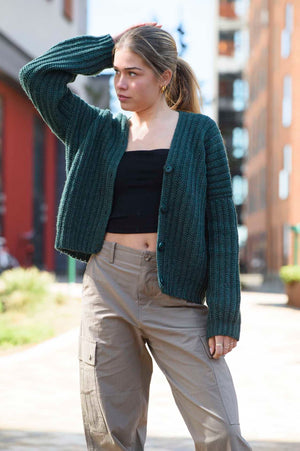 Embla Cardigan (Hæklet) Opskrift