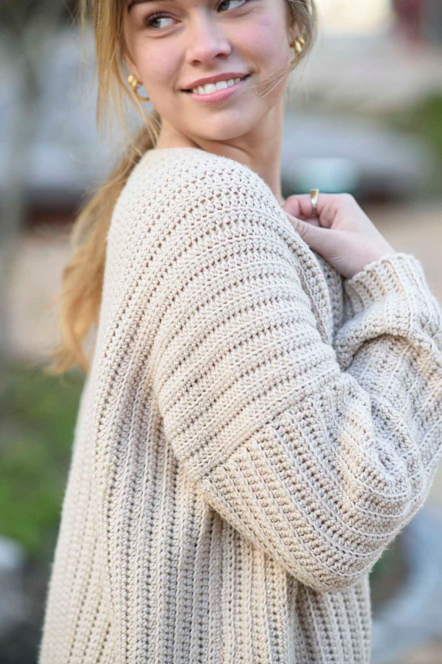 Hej Blomma! Knit Cardigan main image 1