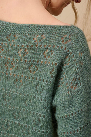 Kirse sweater - Santiago Light Style Opskrift