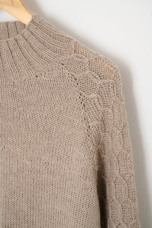 Carmen sweater Opskrift