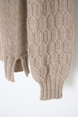 Carmen sweater Opskrift
