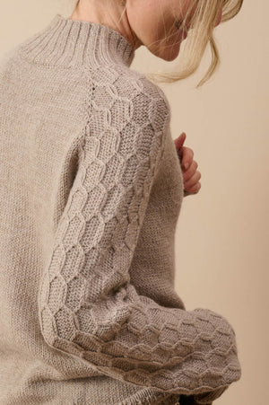 Carmen sweater Opskrift
