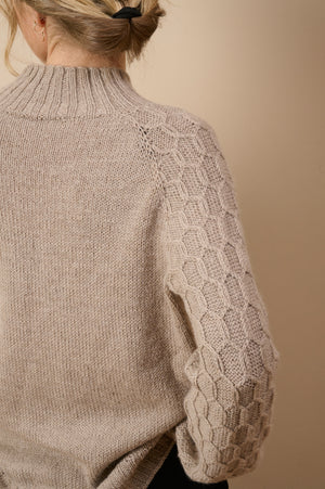 Carmen sweater Opskrift