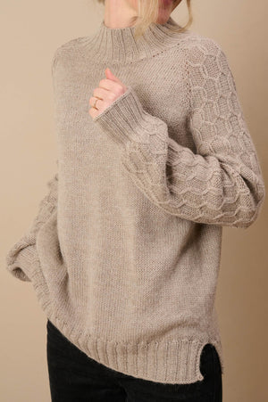 Carmen sweater Opskrift
