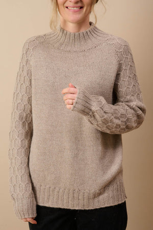 Carmen sweater Opskrift